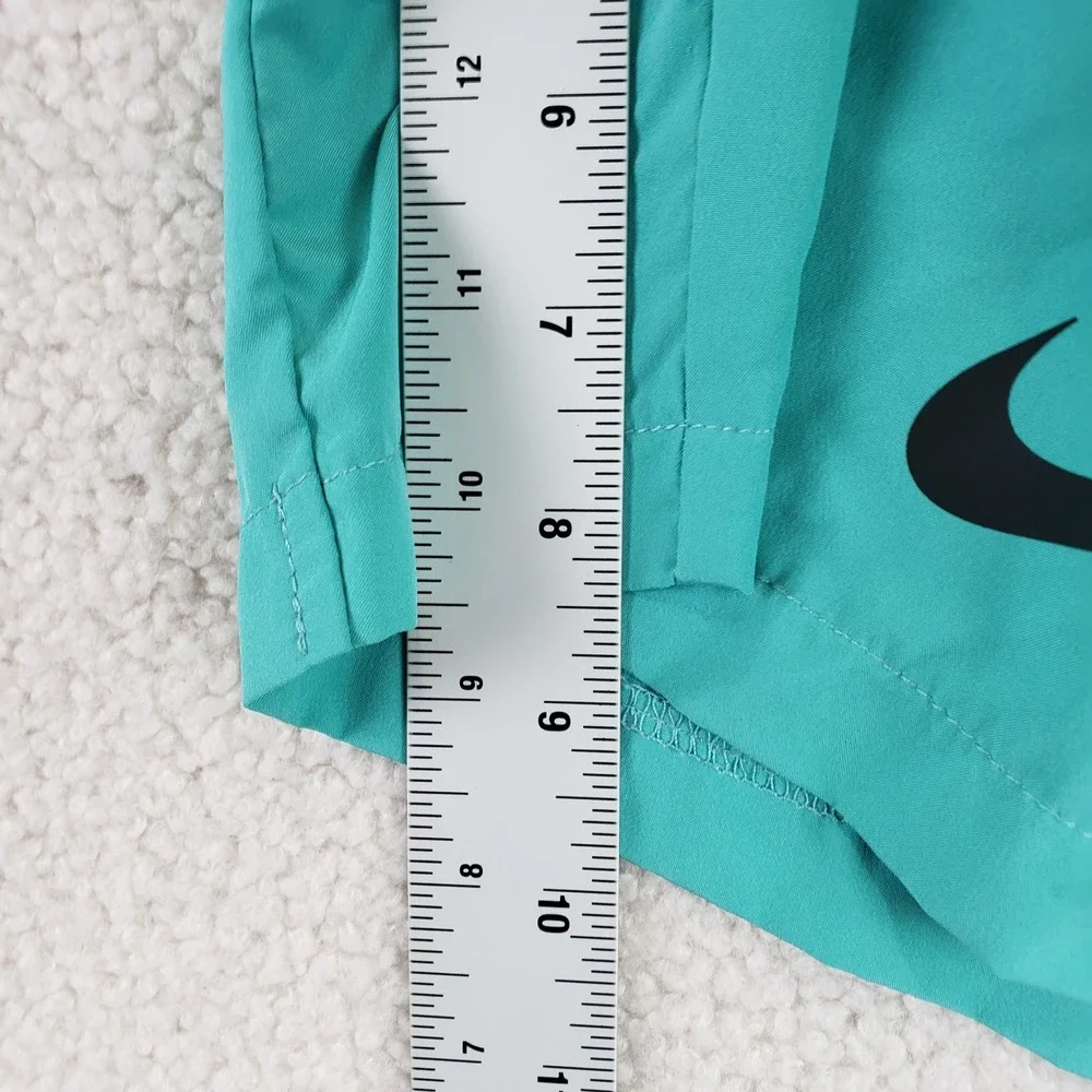 Nike Dri-FIT Athletic Shorts Mens M Teal Green Running Gym Sporty